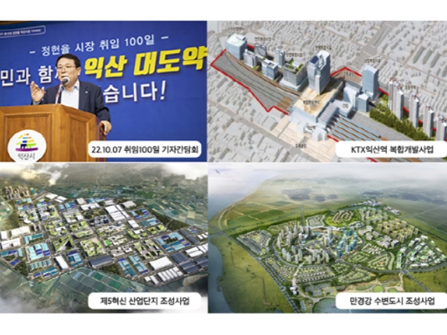 익산시, 대규모 개발과 신산업 중심의 ‘경제 대도약’ 선언