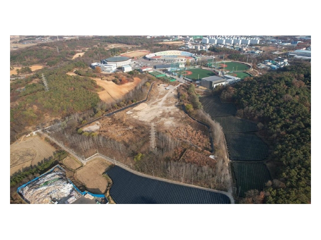 친환경 녹지 공간으로 새롭게 조성되는 익산시 부송매립지
